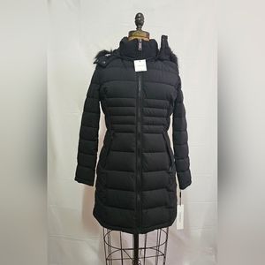 Calvin Klein Black Coat Womens size S/CH/P Brand New